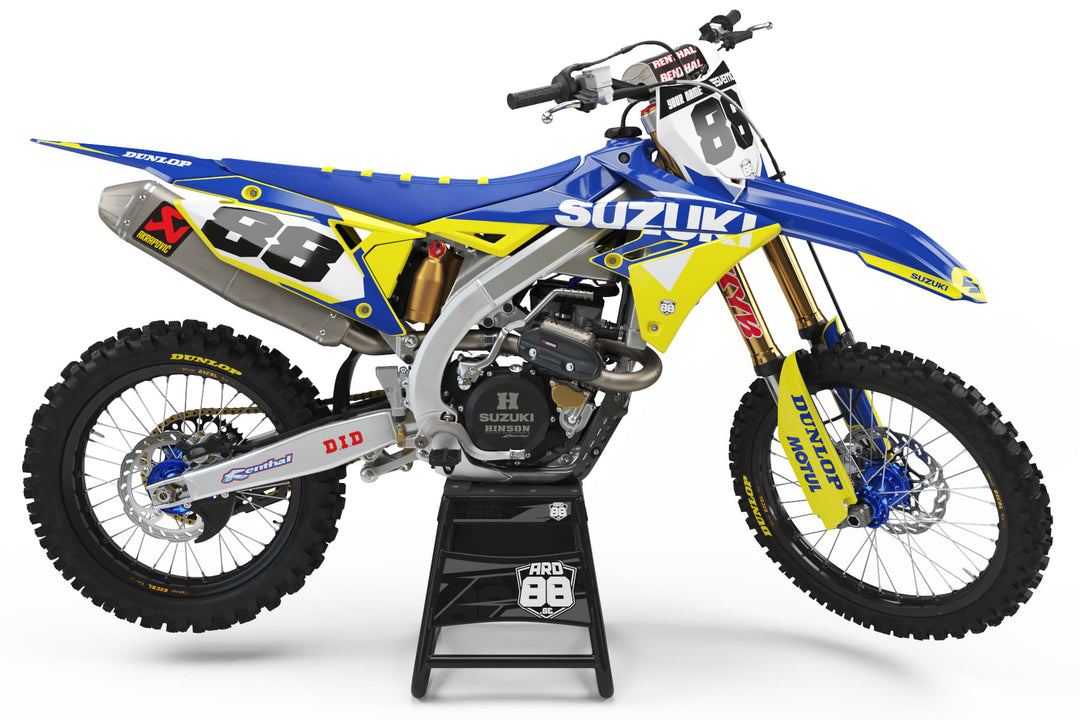 Suzuki RM-Z Blue & Yellow