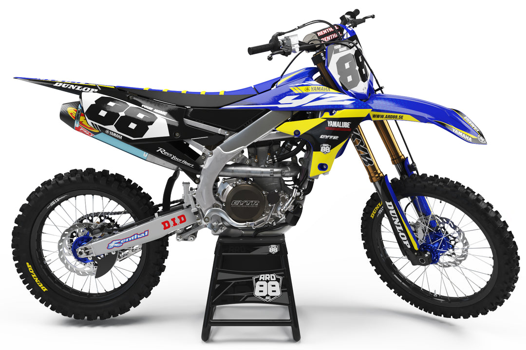 Yamaha Blue & Yellow