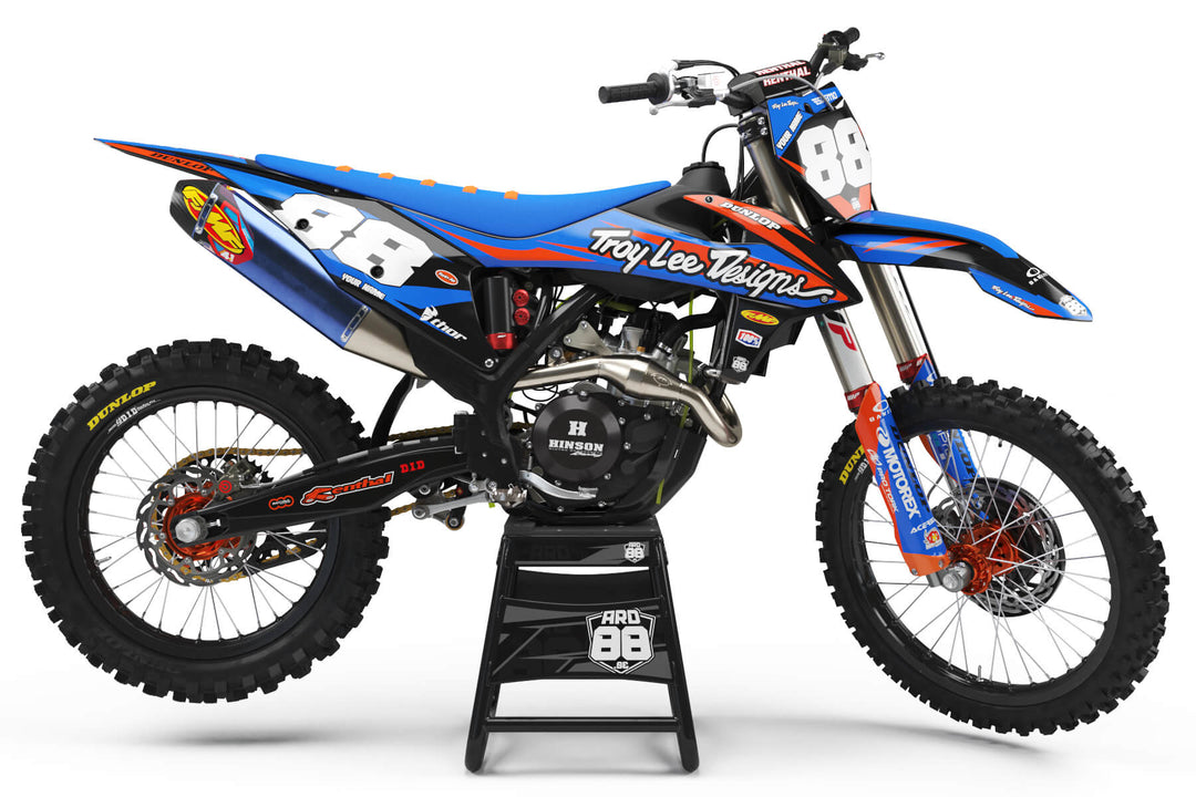 Troy Lee Blue KTM