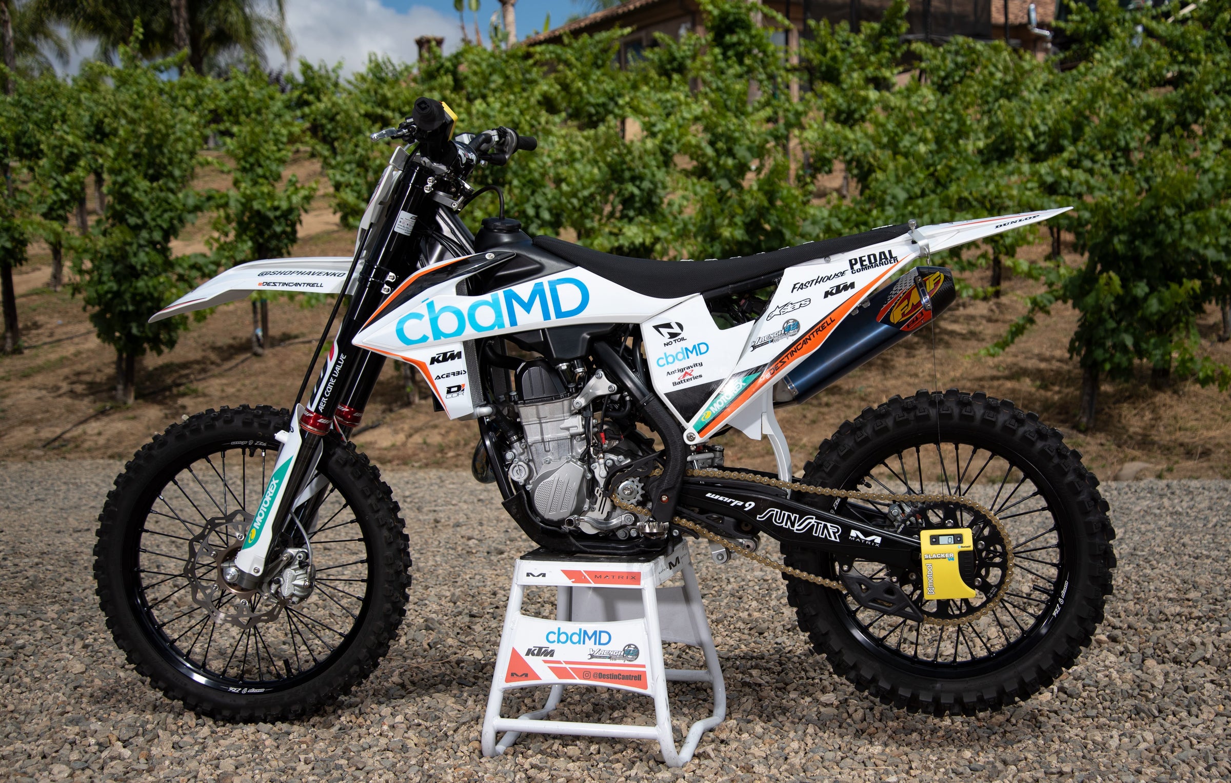 Universal MX graphics kit sheets for any dirt bike