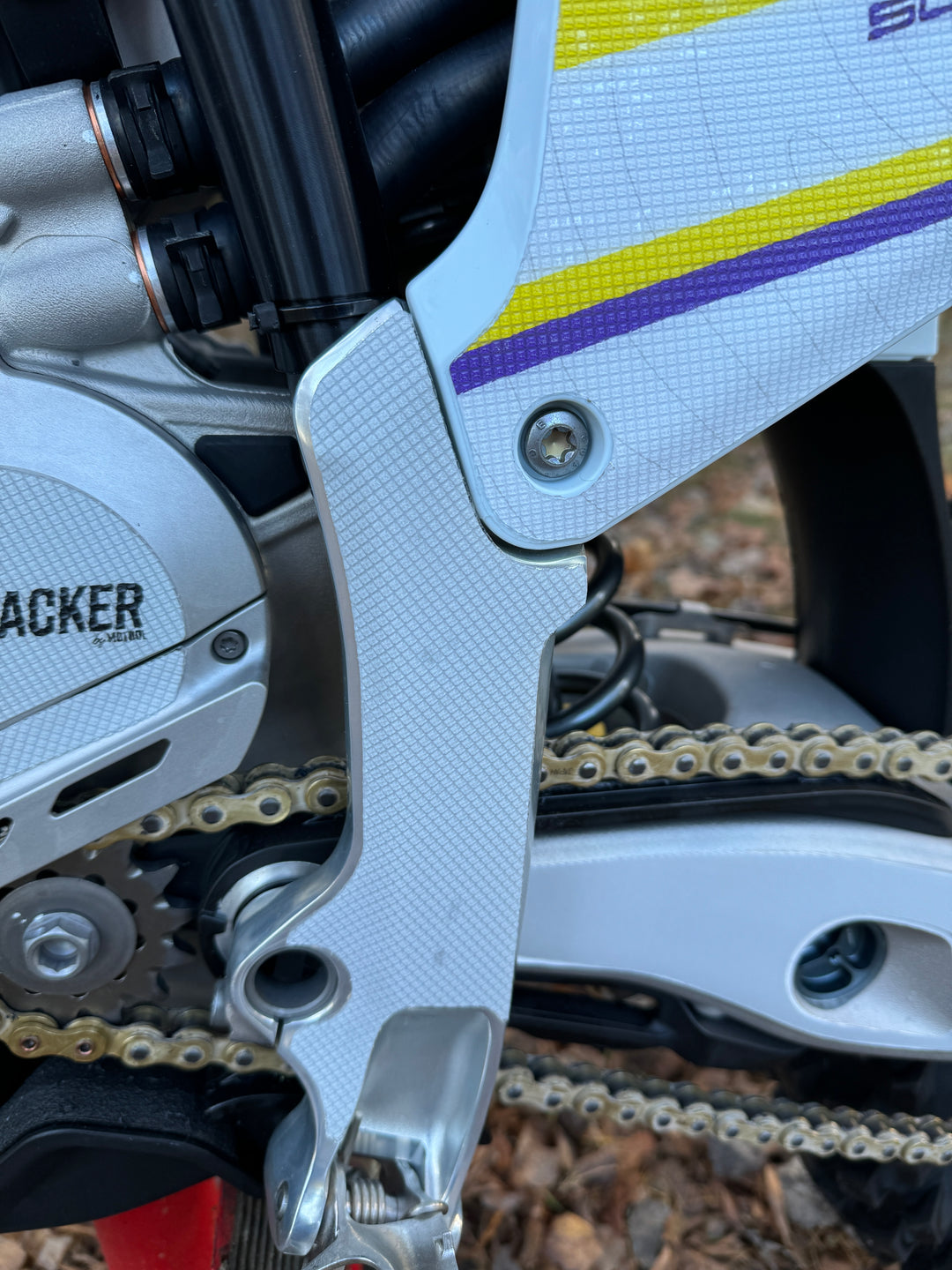 Wear protection film sheets for motocross graphics